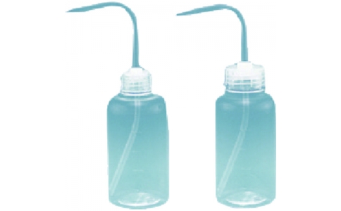 東京硝子器械（株）  803-17-76-04  ＴＧＫ　細口洗浄びん　ＰＦＡ製　５００ｍＬ