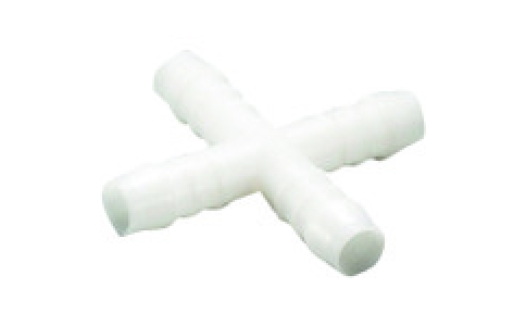 東京硝子器械（株）  457-17-83-11  ＴＧＫ　コネクター　クロス型ホース継手　ＫＳ－０４　１０入