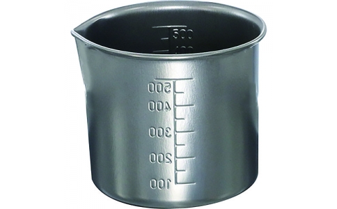 スギコ産業（株）  TN-631  スギコ　チタン計量カップ（ビーカー）口付　ハンドル無