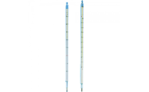 東京硝子器械（株）  801-53-04-05  ＴＧＫ　水銀二重管温度計　１℃目盛　０－３００℃