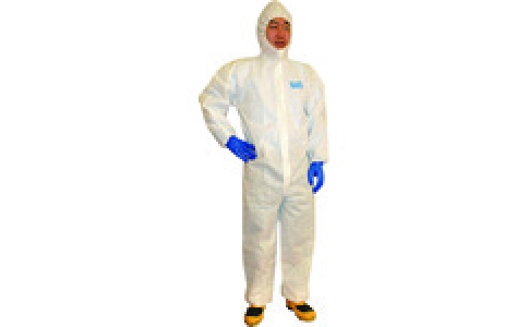 東京硝子器械（株）  797-87-04-01  ＴＧＫ　化学防護服　ＮＰ３００　Ｍ　５着