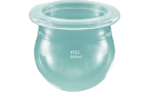 東京硝子器械（株）  000-15-45-03  ＴＧＫ　Ｆｉｎｅ共通セパラフラスコＦ丸型　１０００ｍＬ　８５φ