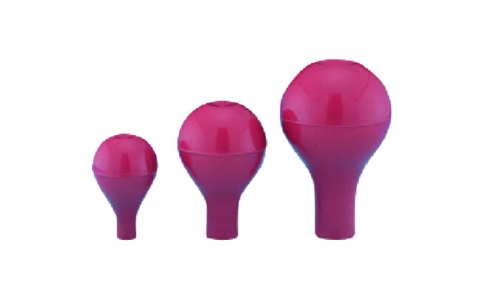 東京硝子器械（株）  125-23-01-04  ＴＧＫ　赤スポイト　＃１／２　３５ｍＬ用　球径４６ｍｍ