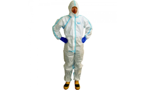 東京硝子器械（株）  797-87-04-13  ＴＧＫ　化学防護服　ＮＰ６００　３Ｌ　５着