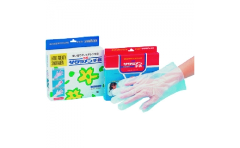 東京硝子器械（株）  701-87-09-09  ＴＧＫ　元祖　サクラメン手袋エンボス　桃　Ｌ　１００入