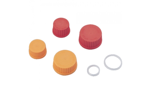 アズワン（株）  1-4995-05  ＡＳ　交換キャップ　赤　ＧＬ－３２