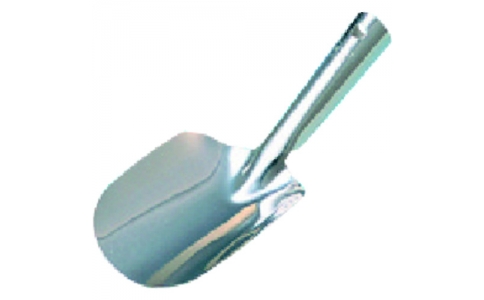 東京硝子器械（株）  419-32-23-01  ＴＧＫ　粉用スコップ　ＳＵＳ４３０製　小