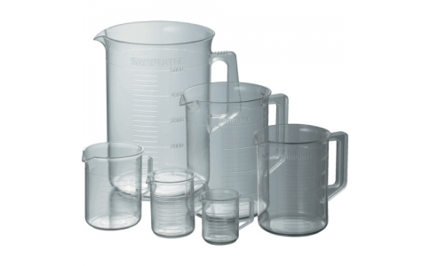 （株）サンプラテック  01057  サンプラ　ＴＰＸ手付きビーカー　３Ｌ