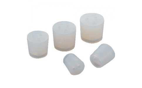 アズワン（株）  1-7650-01  ＡＳ　穴付きシリコン栓　８号　１個入