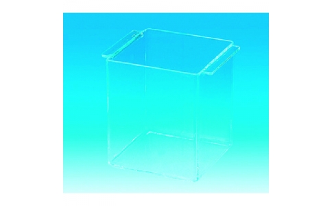 東京硝子器械（株）  284-15-16-01  ＴＧＫ　石英ガラス板製角型容器　１００ｍｍ角