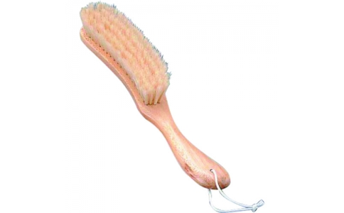 遠藤商事（株）  VBL0401  ＴＫＧ　松田栄　Ｓ型白毛洋服ブラシ　Ｊ－０３０　（豚毛１００％）