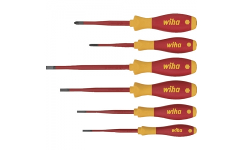 ｗｉｈａ社  3201K6  ｗｉｈａ　絶縁ドライバー　スリムフィックス　ドライバーセット（プラス・マイナス）
