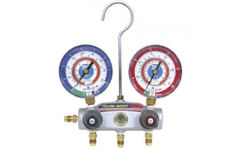 アサダ（株）  Y40927  アサダ　Ｒ４０７Ｃ等用タイタンマニホールド　標準ホース仕様