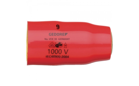 ゲドレー社  2946386  ＧＥＤＯＲＥ　絶縁ソケット３／８　対辺６ｍｍ