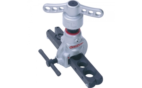 （株）スーパーツール  4967521247535  スーパー　チュービングツールセット（偏芯式）クイックハンドル型、新冷媒・新規格