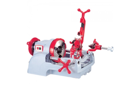 レッキス工業（株）  4514706010790  ＲＥＸ　自動切上ダイヘッド付パイプマシン　Ｓ８０Ａ３（ステンレス管仕様）