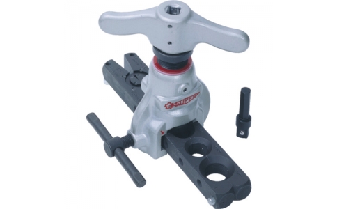 （株）スーパーツール  4967521247429  スーパー　フレアリングツールセット（偏芯式）手動電動兼用型、新冷媒・新規格対応