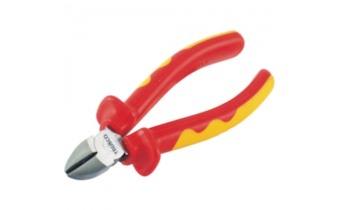 トラスコ中山（株）  TZCP140  ＴＲＵＳＣＯ　絶縁電工ニッパ　１４０ｍｍ