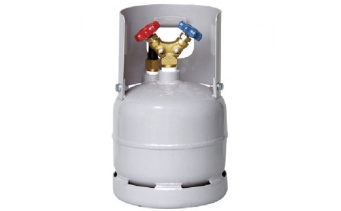 アサダ（株）  4991756157819  アサダ　フロン回収ボンベ　フロートセンサー付　６Ｌ　Ｒ１２