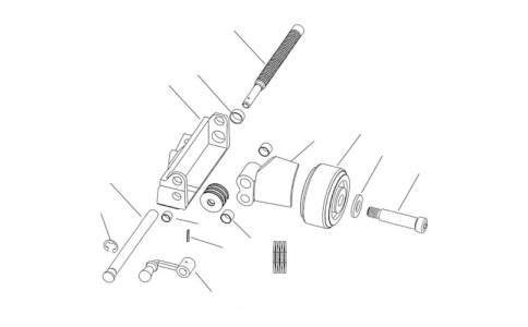 Ｒｉｄｇｅ　Ｔｏｏｌ　Ｃｏｍｐａｎｙ  42580  ＲＩＤＧＩＤ　ロールグルーバー用パーツ　Ｅ－１８１６　リテーニングリング　Ｆ／Ｋ－２６／Ｋ－３８００