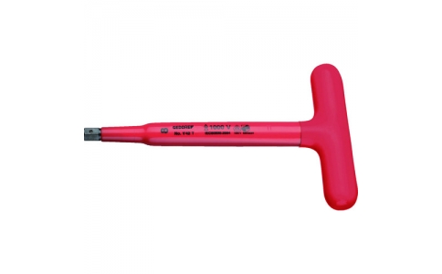 ゲドレー社  2661225  ＧＥＤＯＲＥ　絶縁Ｔ型六角棒レンチ　４ｍｍ