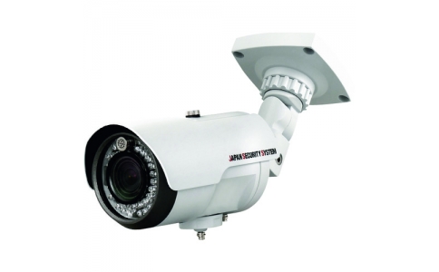 （株）日本防犯システム東京本社  JS-CA1120  日本防犯システム　ＡＨＤ対応２．２メガピクセル蜘蛛の巣ガード機能搭載屋外ワンケーブルＩＲカメラ