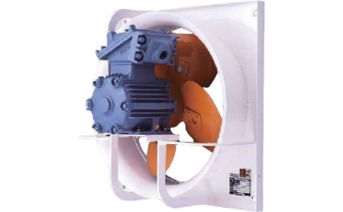 （株）スイデン  SCF-50D1  スイデン　有圧換気扇　ハネ径５０ｃｍ　１速式　３相２００Ｖ　耐圧防爆型