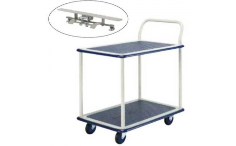 （株）ヨドノ  101C-ST  ヨドノ　ポータブルカー　２段式　ストッパー付