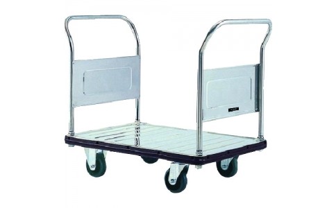 花岡車輛（株）  SA-LD  ダンディ　ステンレス台車　ダンディＳシリーズ　タイプＳＡ　固定両ハンドル式　Ｗ９３５×Ｄ６０５