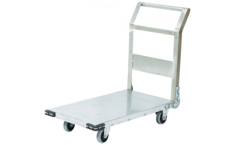 トラスコ中山（株）  SHS-1  ＴＲＵＳＣＯ　ステンレス鋼板製運搬車　固定式　１２００Ｘ７５０