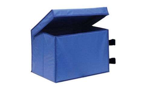 （株）テラモト  OT-561-611-0  テラモト　台車用折りたたみボックス