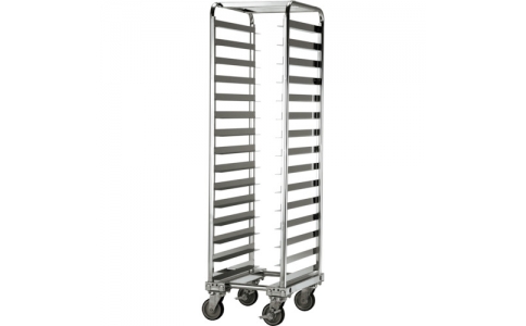 （株）テックサス  RCH-3D-15L  テックサス　トレーラックカートＲＣＨ型　ＳＵＳφ１２５ウレタン車