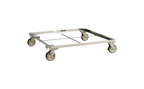 （株）テックサス  PLD-1111D  テックサス　パレット専用台車　１１４２Ｘ１１３０　ＳＵＳφ１５０ウレタン車