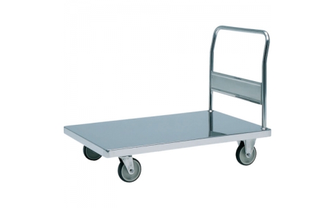 （株）テックサス  NW-1275D  テックサス　ステンレス台車　１２００Ｘ７５０　ＳＵＳφ１５０ウレタン車