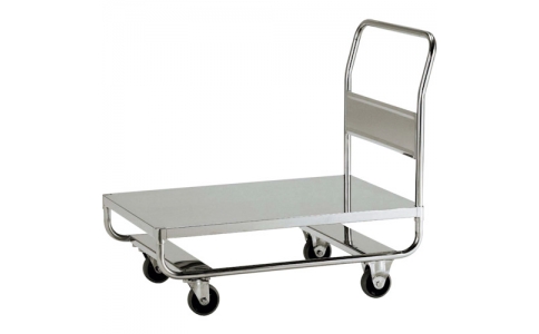 （株）テックサス  DN1-N9060E  テックサス　１段高台車（フラットタイプ）　９００Ｘ６００　スチールφ１００ウレタン車