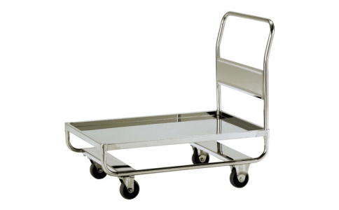 （株）テックサス  DN1-U9060E  テックサス　１段高台車（皿型タイプ）　９００Ｘ６００　スチールφ１００ウレタン車