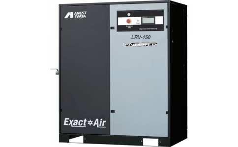 アネスト岩田（株）  LRV-150  アネスト岩田　給油式スクリューコンプレッサ　インバータ１５ｋＷ