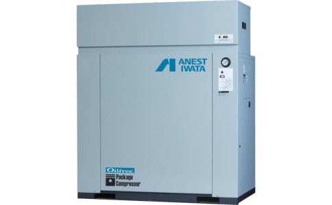 アネスト岩田(株)  CFP75CB-8.5D-M6  アネスト岩田 オイルフリーコンプレッサ 7.5KW 60Hz