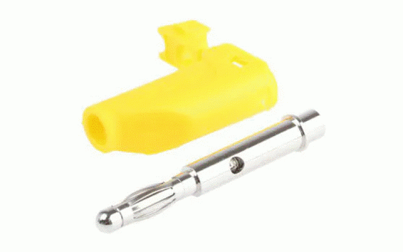 Schutzinger  Schutzinger バナナプラグ 真鍮 44mm 黄