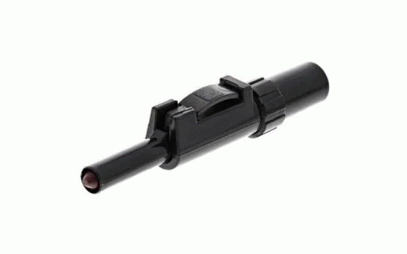 Black retractable shroud plug，4mm  品番931824100仕様