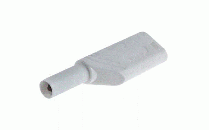 Hirschmann Test & Measurement バナナプラグ ベリリウム銅， 真鍮 58.3mm 白  品番934099107仕様