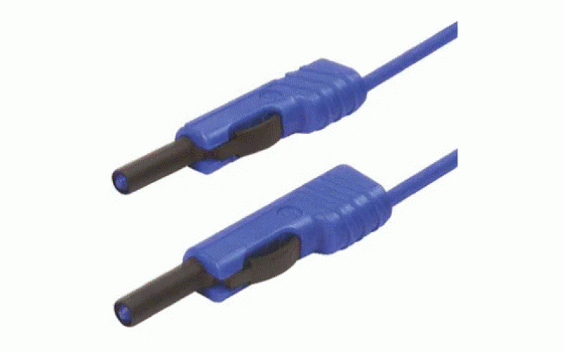 Hirschmann Test & Measurement パッチコード 30 V ac， 60 V dc， 青， 1m  品番973646102仕様