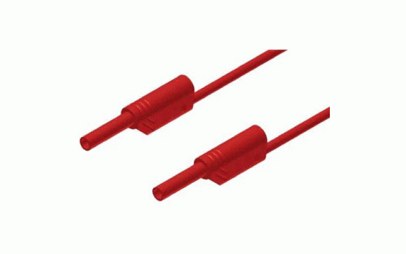 Hirschmann Test & Measurement テストリード線， 赤， 200cm  品番975698701仕様