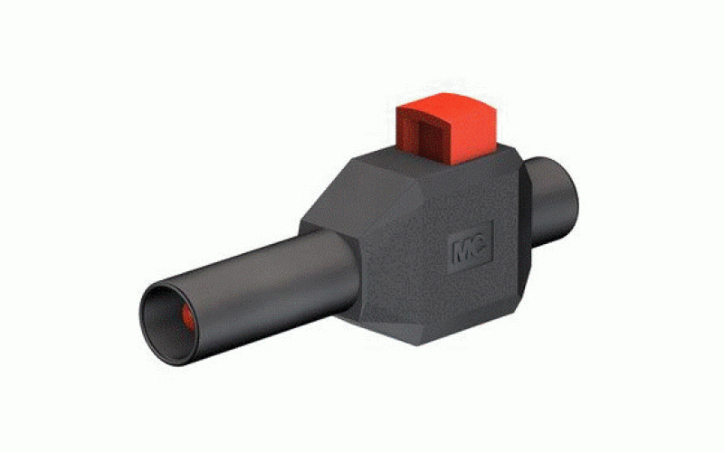 MULTI-CONTACT  マルチコンタクト バナナプラグ 真鍮， 銅合金 49mm 黒  品番22.3007-21仕様