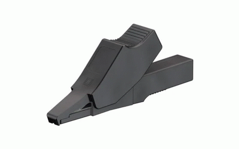 マルチコンタクト 65.9188-21 わに口クリップ 10A 6mm， 黒  品番65.9188-21仕様