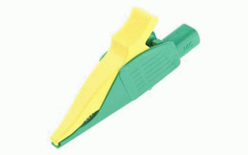 マルチコンタクト 66.9575-20 ドルフィンクリップ 32A 39.5mm， 緑， 黄  品番66.9575-20仕様