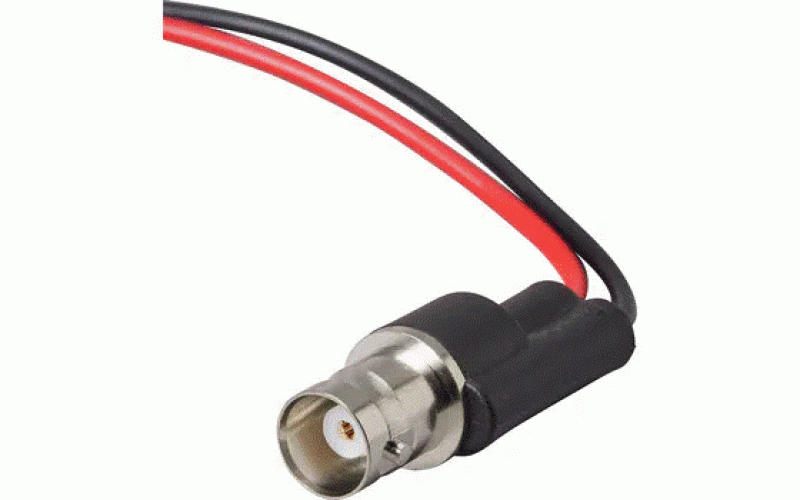 Pomona BNC メス → フリーエンド， テストリード， 黒 ， 赤  品番4969仕様