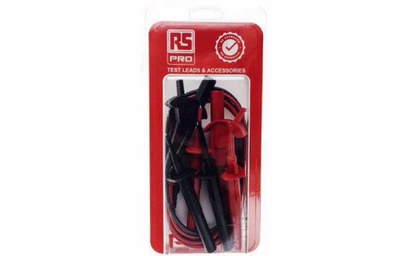 RS PRO マルチメータ用 テストリードキット， 1.2m(1253735)  品番1253735仕様