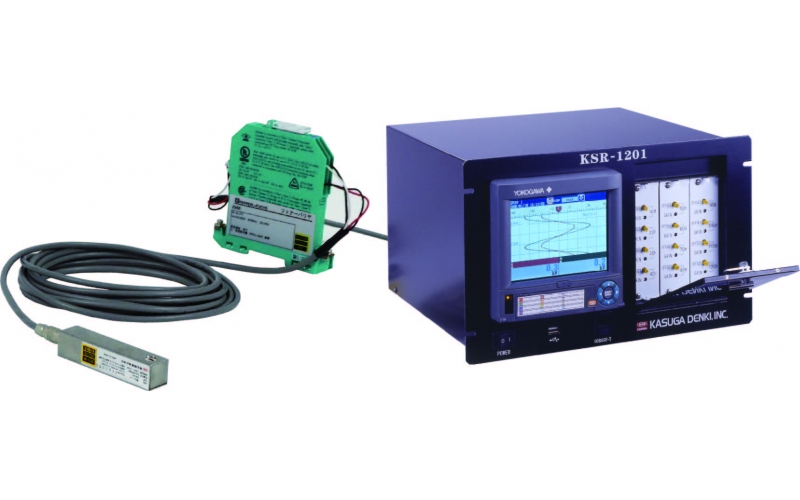 KASUGA  防爆タイプレコーダ付静電電位監視装置（マルチチャンネル）（KSR-1001／KSR-1201） Explosion-proof type electrostatic potential monitor with recorder (multi-channel) (KSR-1001/KSR-1201)