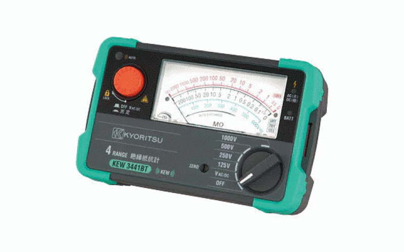 共立電気計器  Bluetooth搭載アナログ絶縁抵抗計    品番  KEW3441BT